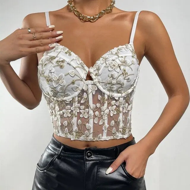 Women's Velvet Corset